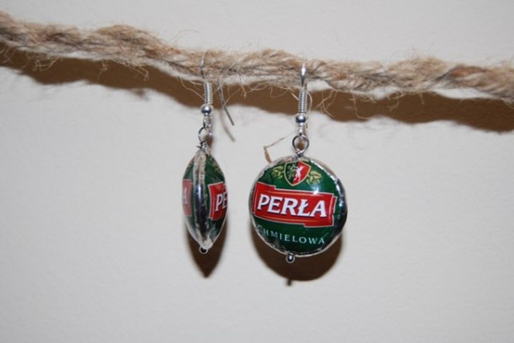 Bottle Caps Earrings