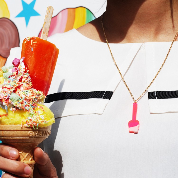 Ice Cream Spoons Necklace