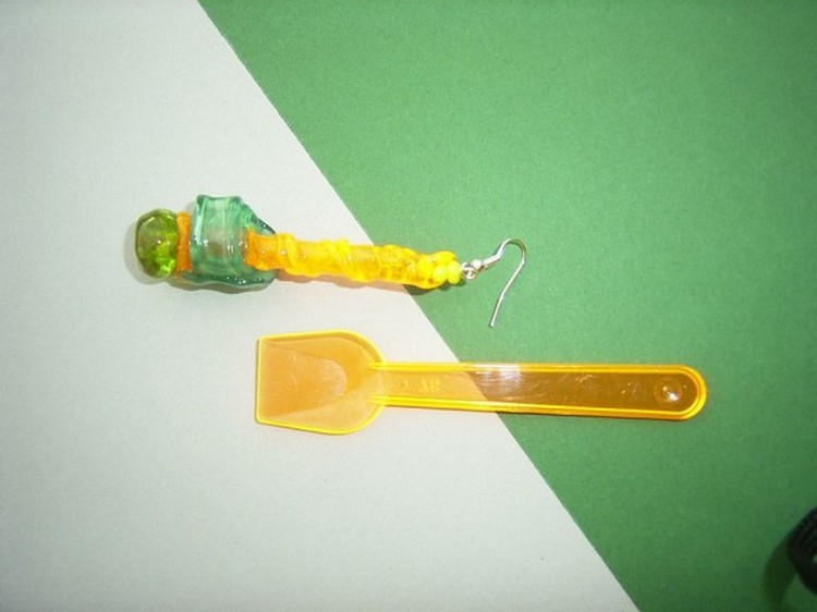 Plastic Ice Cream Spoons Jewelry