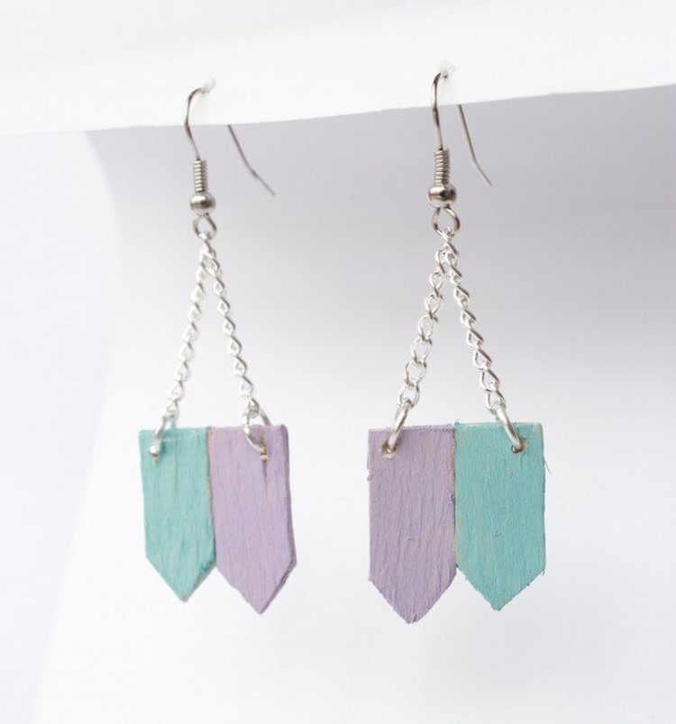 Popsicle Stick Earrings