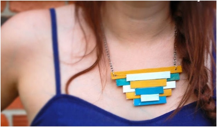 Popsicle Stick Necklace