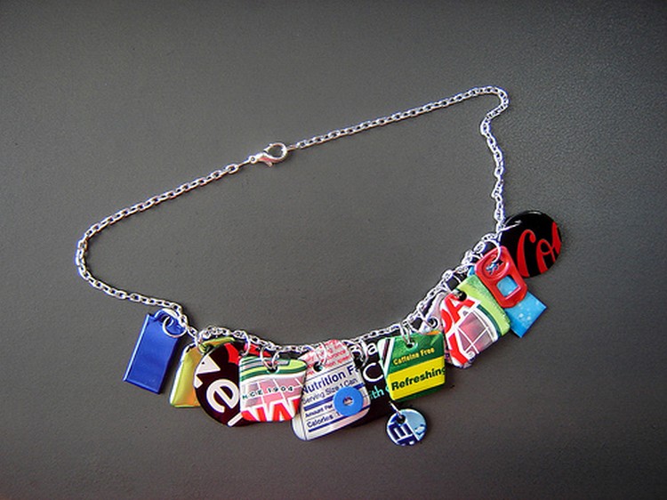 Recycled Necklce