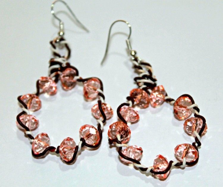 Recycled Wire Earrings