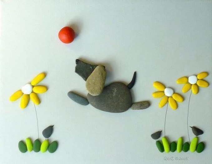 Pebble Art Idea