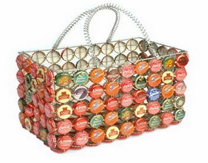 Recycled Bottle Caps Bag