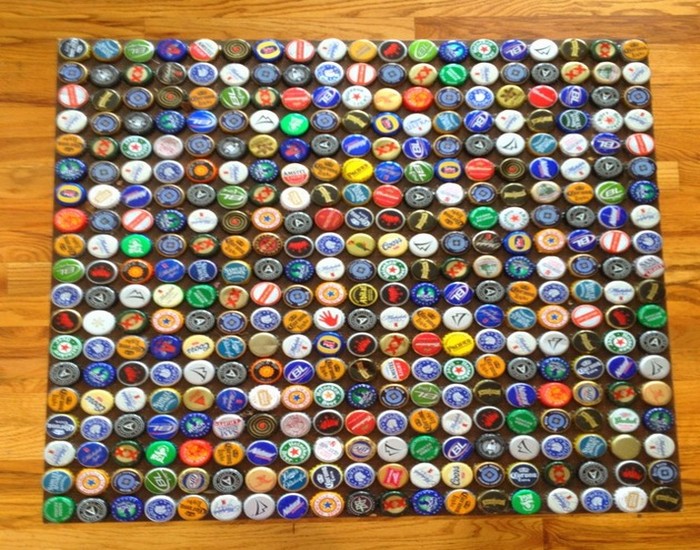 Recycled Bottle Top Caps Crafts Ideas