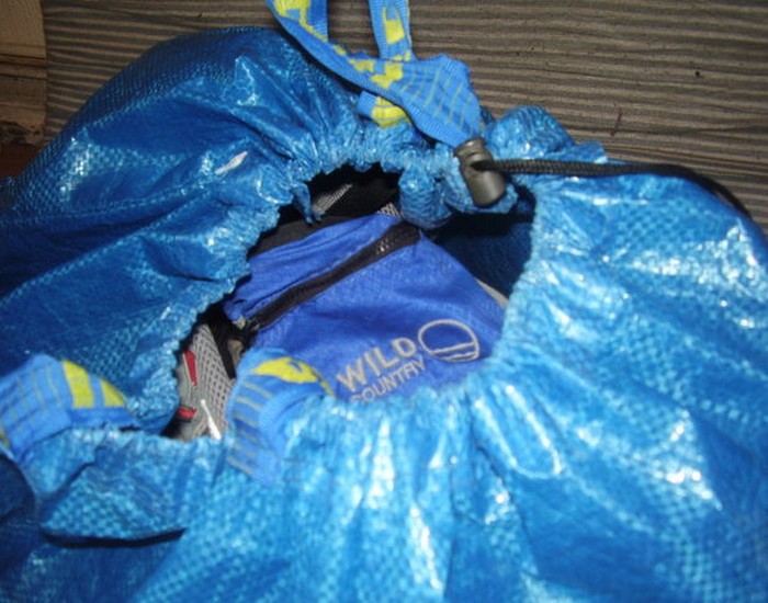 Recycled Ikea Bag Backpack