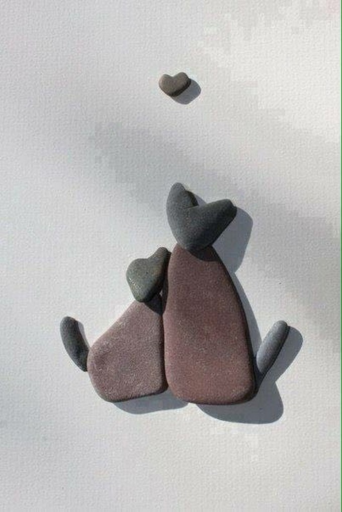 Simple Pebble Art